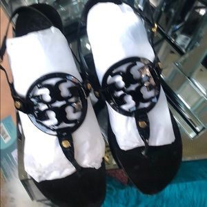 Tory Burch Black patent